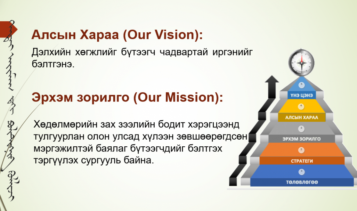 Эрхэм зорилго